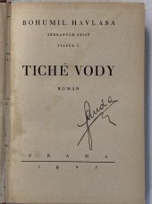 kniha Tiché vody román, Ústřední legio-nakladatelství 1927