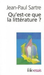 kniha Qu’est-ce que la littérature?, Gallimard 1990