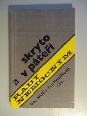 kniha Skryto v páteři, Avicenum 1987