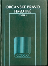 kniha Občanské právo hmotné. Sv. 1, Codex 1995