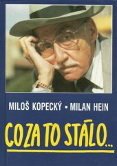 kniha Co za to stálo-- s Milošem Kopeckým rozmlouvá Milan Hein, Milan Hein 1993