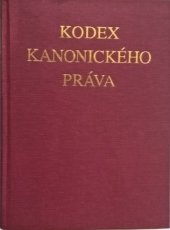 kniha Kodex kanonického práva úřední znění textu a překlad do češtiny = Codex iuris canonici, Zvon 1994
