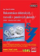 kniha Rekonstrukce a opravy elektrických rozvodů v panelových domech, IN-EL 2006