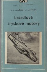 kniha Letadlové tryskové motory, Naše vojsko 1953