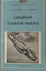 kniha Letadlové tryskové motory, Naše vojsko 1953