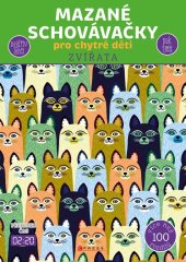 kniha Mazané schovávačky pro chytré děti Zvířata, CPress 2023