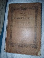 kniha Archiv pro přírodovědecké proskoumání Čech. Druhý díl, druhá polovice, František Řivnáč 1873