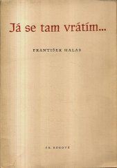 kniha Já se tam vrátím--, Fr. Borový 1948