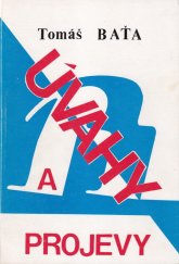 kniha Úvahy a projevy, Moravia press 1986