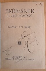 kniha Skřivánek a jiné povídky, R. Promberger 1912