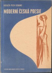 kniha Moderní česká poesie Výbor pro osmou třídu středních škol, Státní nakladatelství 1946