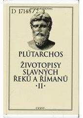 kniha Životopisy slavných Řeků a Římanů II., Arista 2007