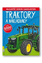 kniha Traktory a nákladiaky Najlepší súbor samolepiek, Svojtka 2015