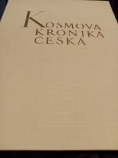 kniha Kosmova kronika česká, Melantrich 1929