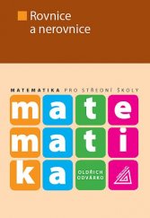 kniha Matematika pro střední školy Rovnice a nerovnice, Prometheus 2015