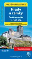 kniha Hrady a zámky České republiky, 1 : 500 000, Kartografie 2015