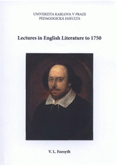 kniha Lectures in English literature to 1750, Univerzita Karlova, Pedagogická fakulta 2008