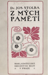 kniha Z mých pamětí vzpomínky ze života, z divadla a z literárních styků, část 1., Nakladatelské družstvo Máje 1907