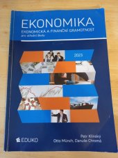 kniha Ekonomika  Ekonomická a finanční gramotnost pro střední školy , Eduko 2023
