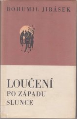 kniha Loučení po západu slunce, Západočeské nakladatelství 1987