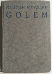 kniha Golem, F. Topič 1916