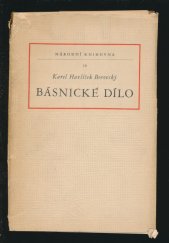 kniha Básnické dílo, Orbis 1950