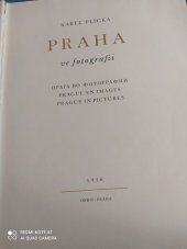 kniha Praha ve fotografii, Orbis 1956