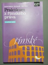 kniha Praktikum z římského práva, Leges 2019
