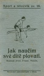 kniha Jak naučím své dítě plovati, Moravské noviny 1928