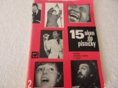 kniha 15 oken do písničky hvězdy taneční hudby a jazzu, Panton 1968