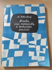 kniha Kresba, její materiály a technické použití, Ústř. dům lid. tvořivosti 1961