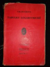 kniha Valouchovy tabulky logaritmické, Jednota matematiků a fysiků 1932