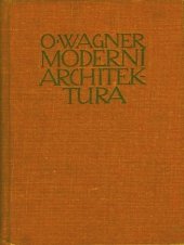 kniha Moderní architektura, Jan Laichter 1910