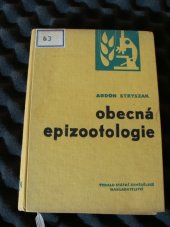kniha Obecná epizootologie, SZN 1962