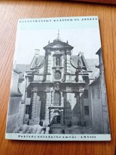 kniha Malostranský klášter sv. Josefa, Vyšehrad 1946