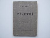 kniha Závětří Verše, Družina literární a umělecká 1928