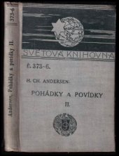 kniha Pohádky a povídky II., J. Otto 1904