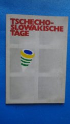 kniha Tschechoslowakische Tage in Frankfurt 1968, 1968 1968