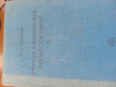 kniha Výpočet a konstrukce obráběcích strojů 2. díl Určeno studentům vys. škol techn. a vyš. průmyslovek strojírenského směru., SNTL 1955