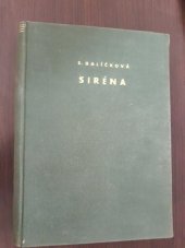 kniha Siréna Román lesního adjunkta, František Šupka 1944