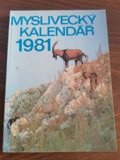 kniha Myslivecký kalendář 1981, Státní zemědělské nakladatelství v Praze 1980