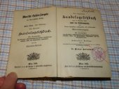 kniha Obchodní zákoník ze 17.12.1862, Dvorní a universitní nakladatelství 1895