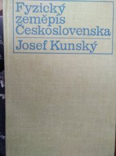 kniha Fyzický zeměpis Československa, Státní pedagogické nakladatelství 1968