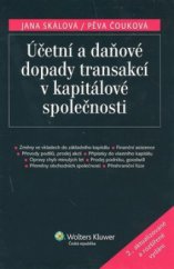 kniha Účetní a daňové dopady transakcí v kapitálové společnosti, Wolters Kluwer 2009