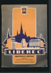 kniha Průvodce Libercem s plánem města, Krajské nakladatelství 1958