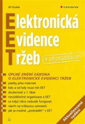 kniha Elektronická evidence tržeb v přehledech, Grada 2017