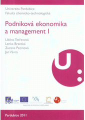 kniha Podniková ekonomika a management I, Univerzita Pardubice 2011