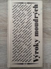 kniha Výroky moudrých od starověku po současnost, Granit 1998