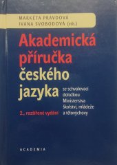 kniha Akademická příručka českého jazyka, Academia 2019