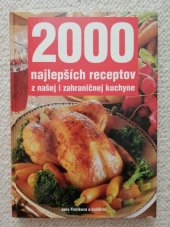 kniha 2000 najlepšich receptov z našej i zahraničnej kuchyne, Vašut 2002